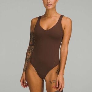 Lululemon Align Bodysuit Java brown size 4